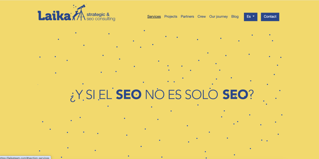 Home Laikateam Consultora SEO - Laikateam